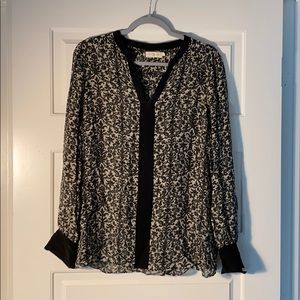Tory Burch black and white top